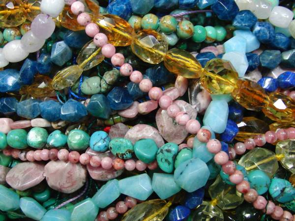 Semi-Precious Stone Beads for Jewelry
