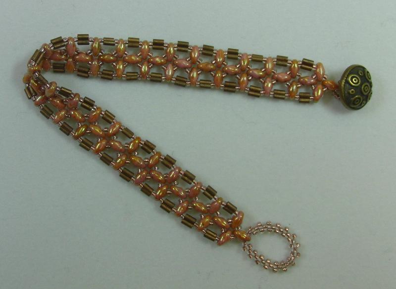 Right Angle Weave with Superduo Beads Class